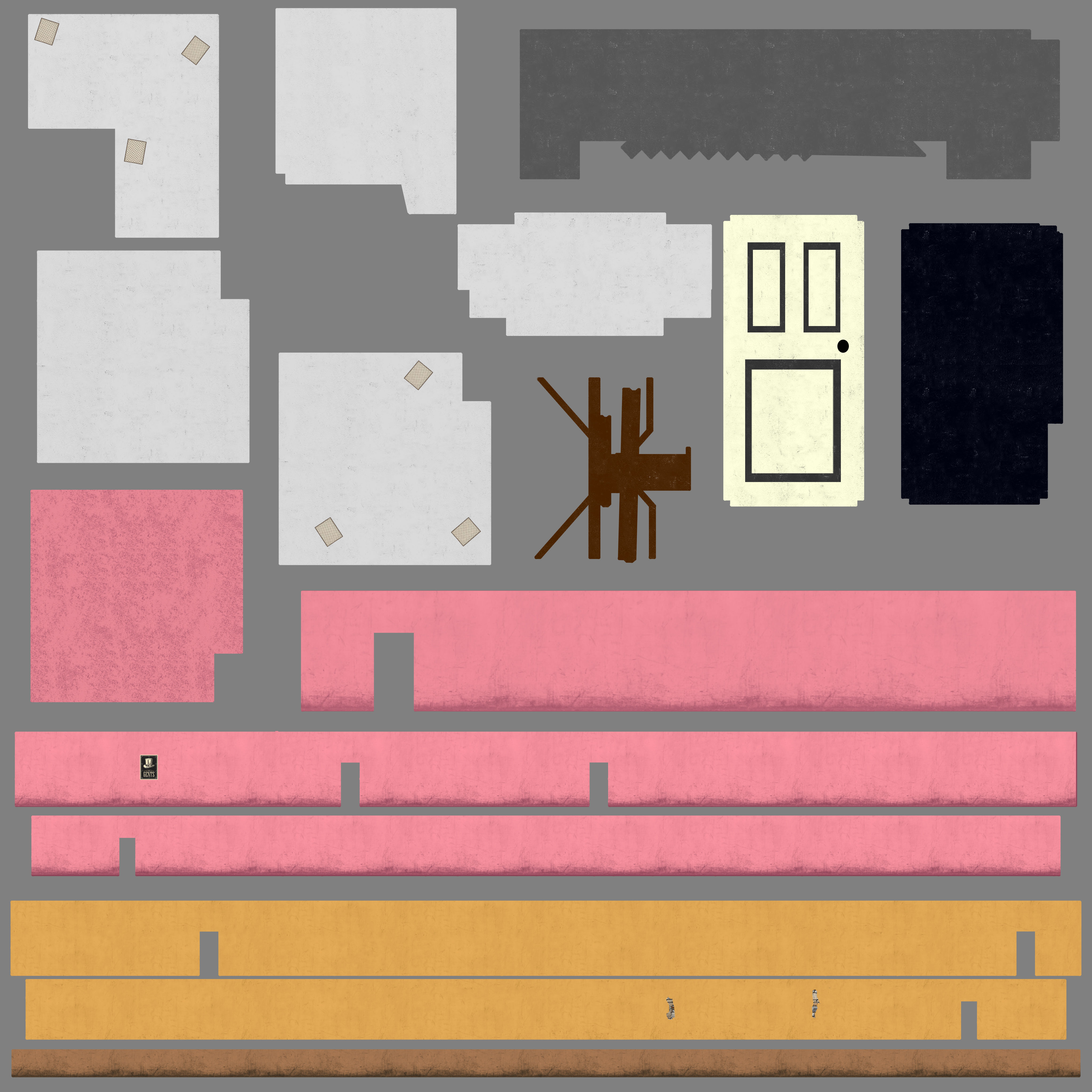 Interior and Exterior Buildings 3D model_41