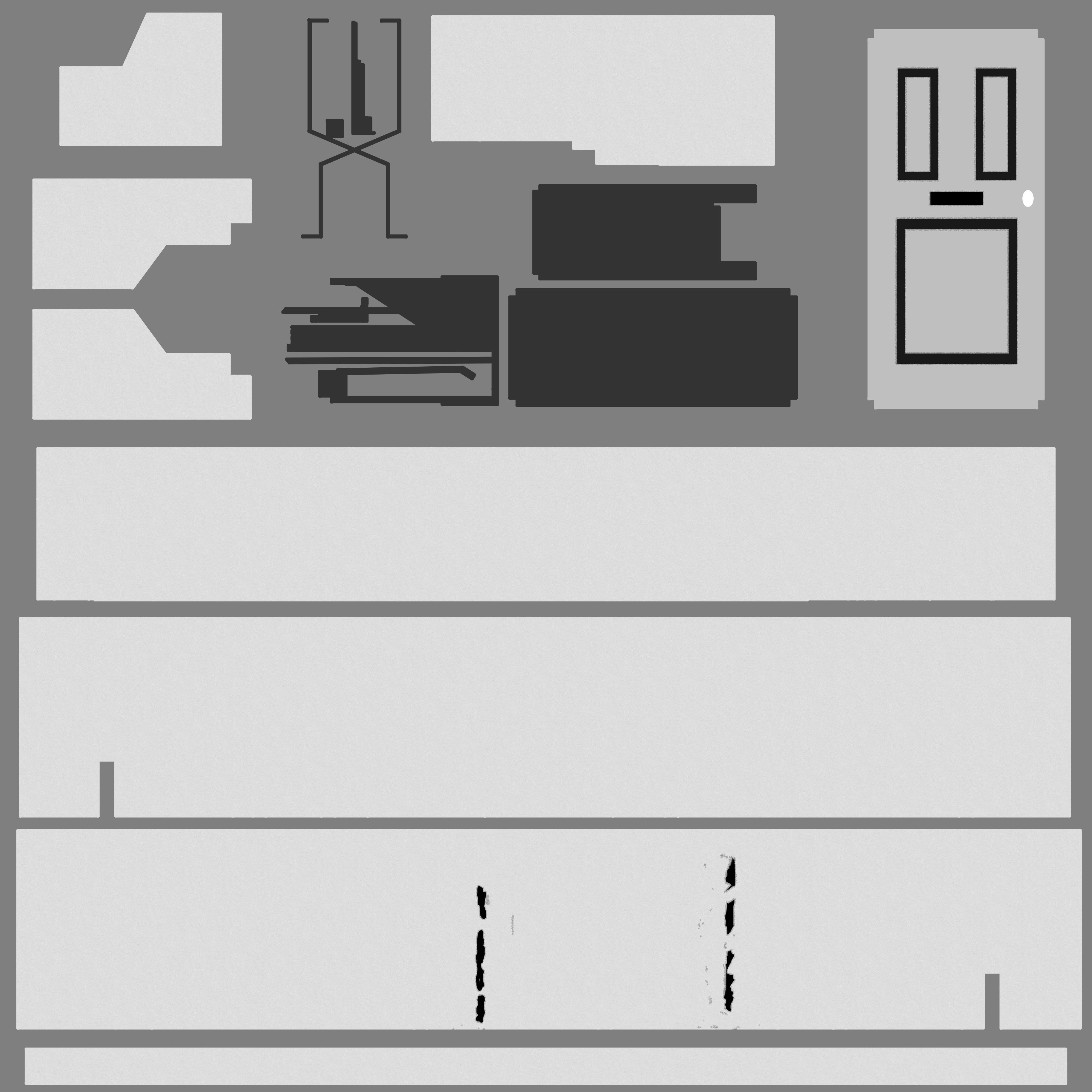 Interior and Exterior Buildings 3D model_43