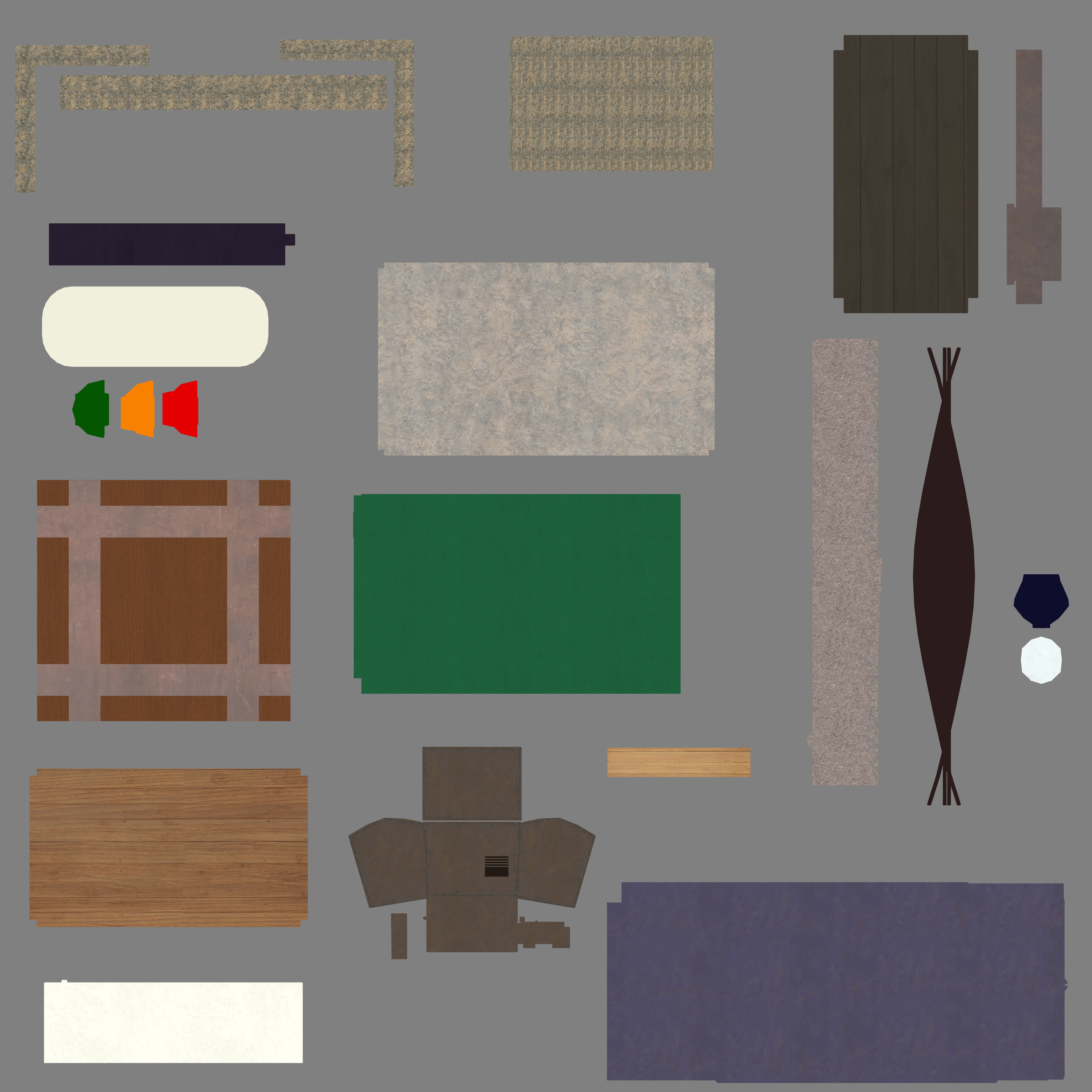 Interior and Exterior Buildings 3D model_58