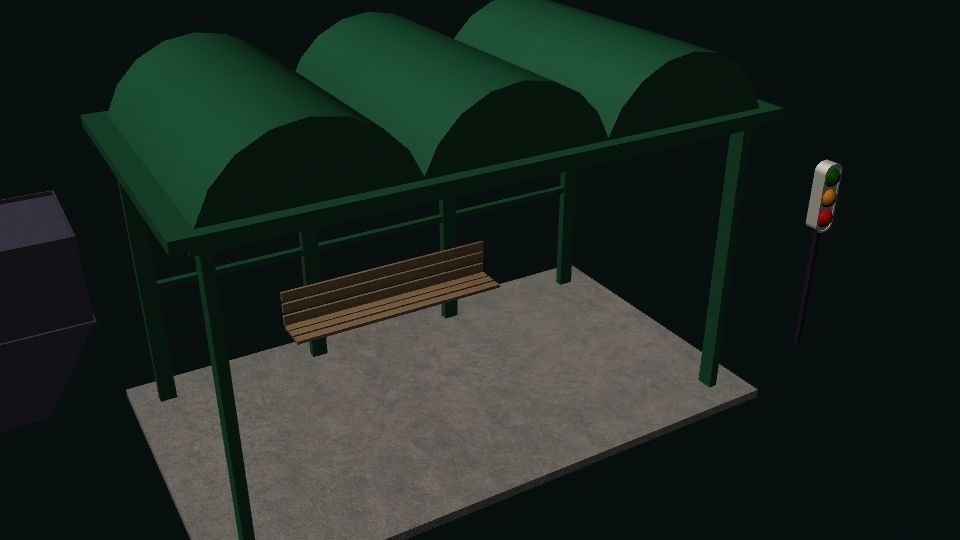 Interior and Exterior Buildings 3D model_27