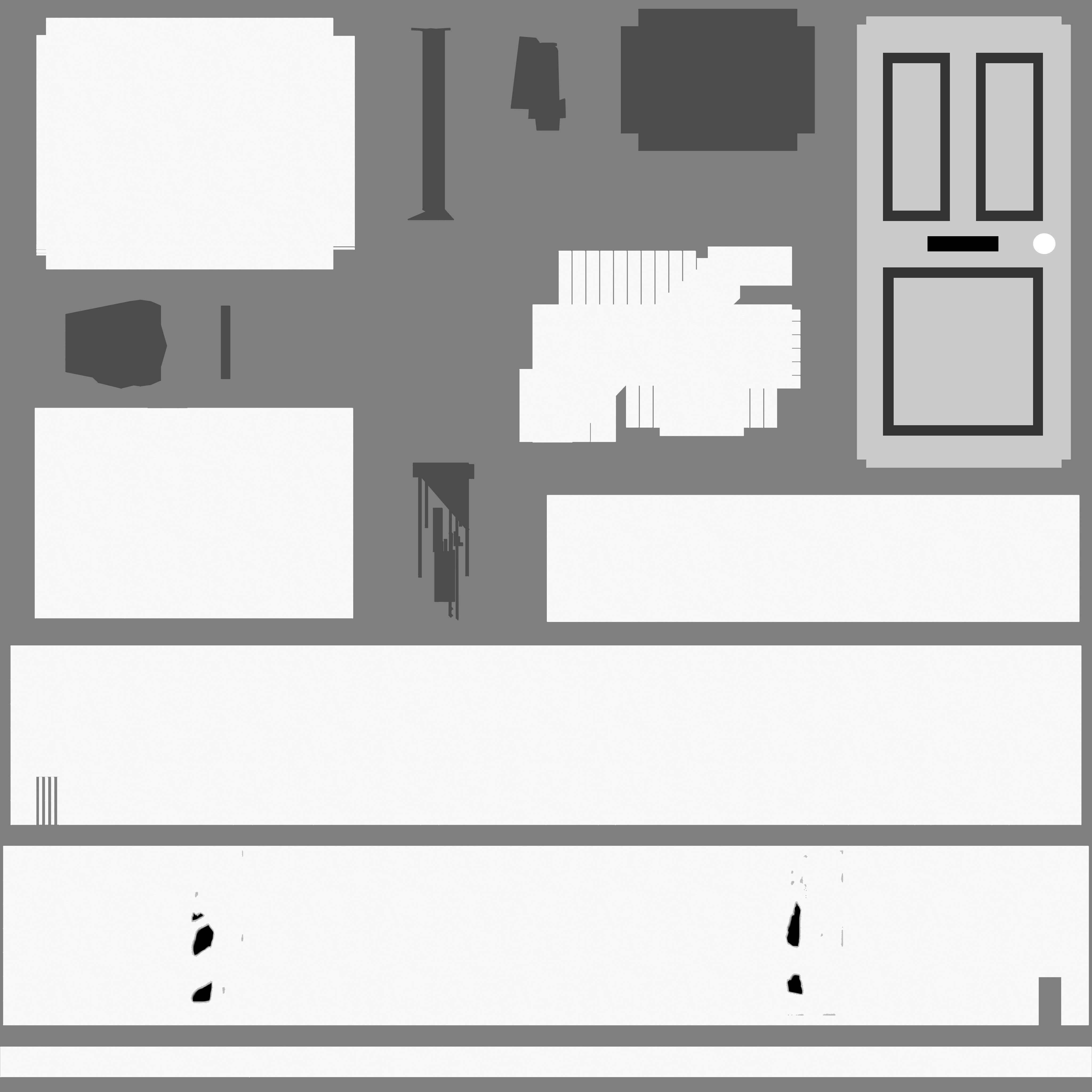 Interior and Exterior Buildings 3D model_45