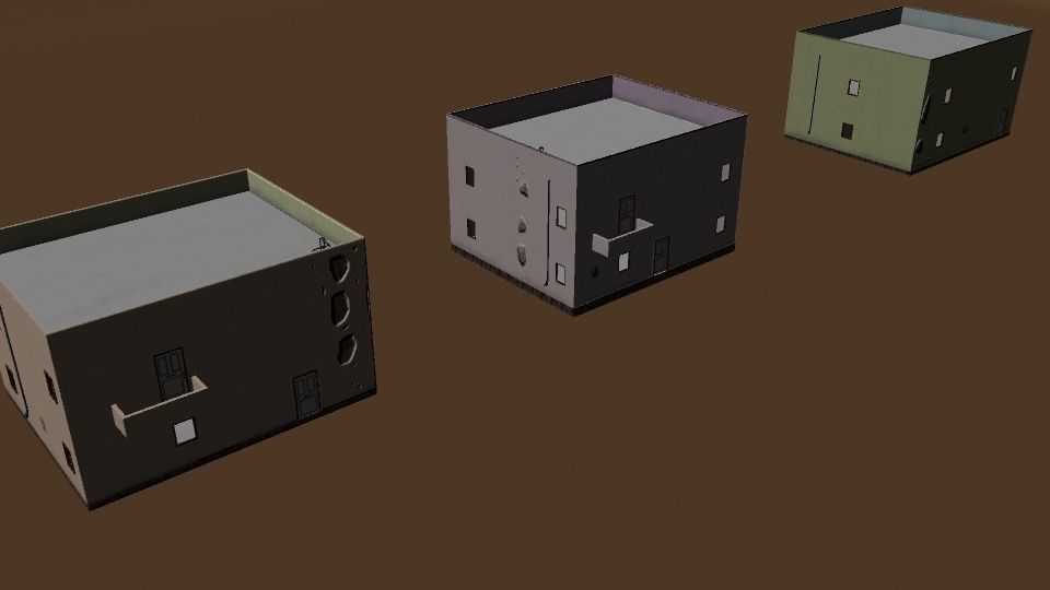 Interior and Exterior Buildings 3D model_14