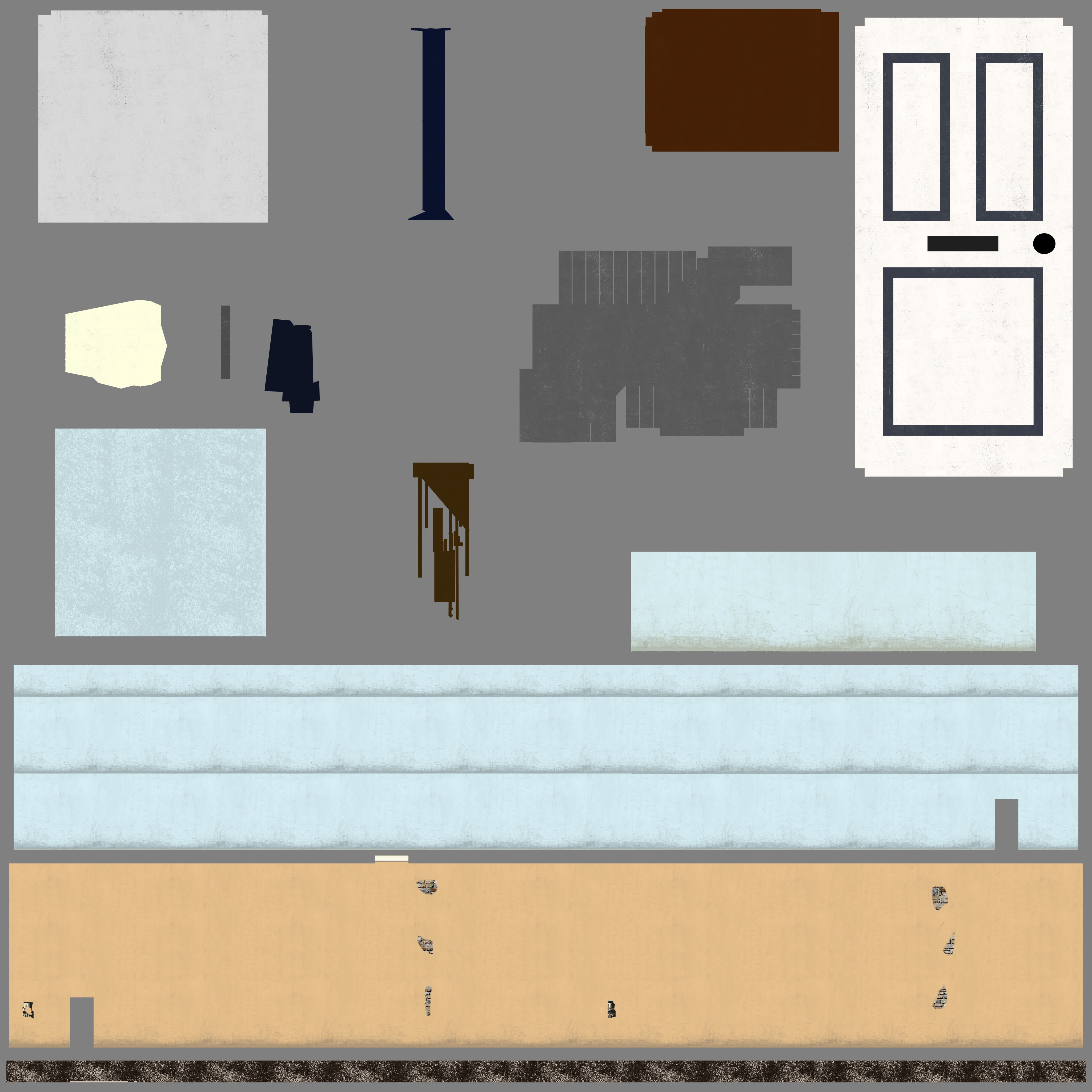 Interior and Exterior Buildings 3D model_52