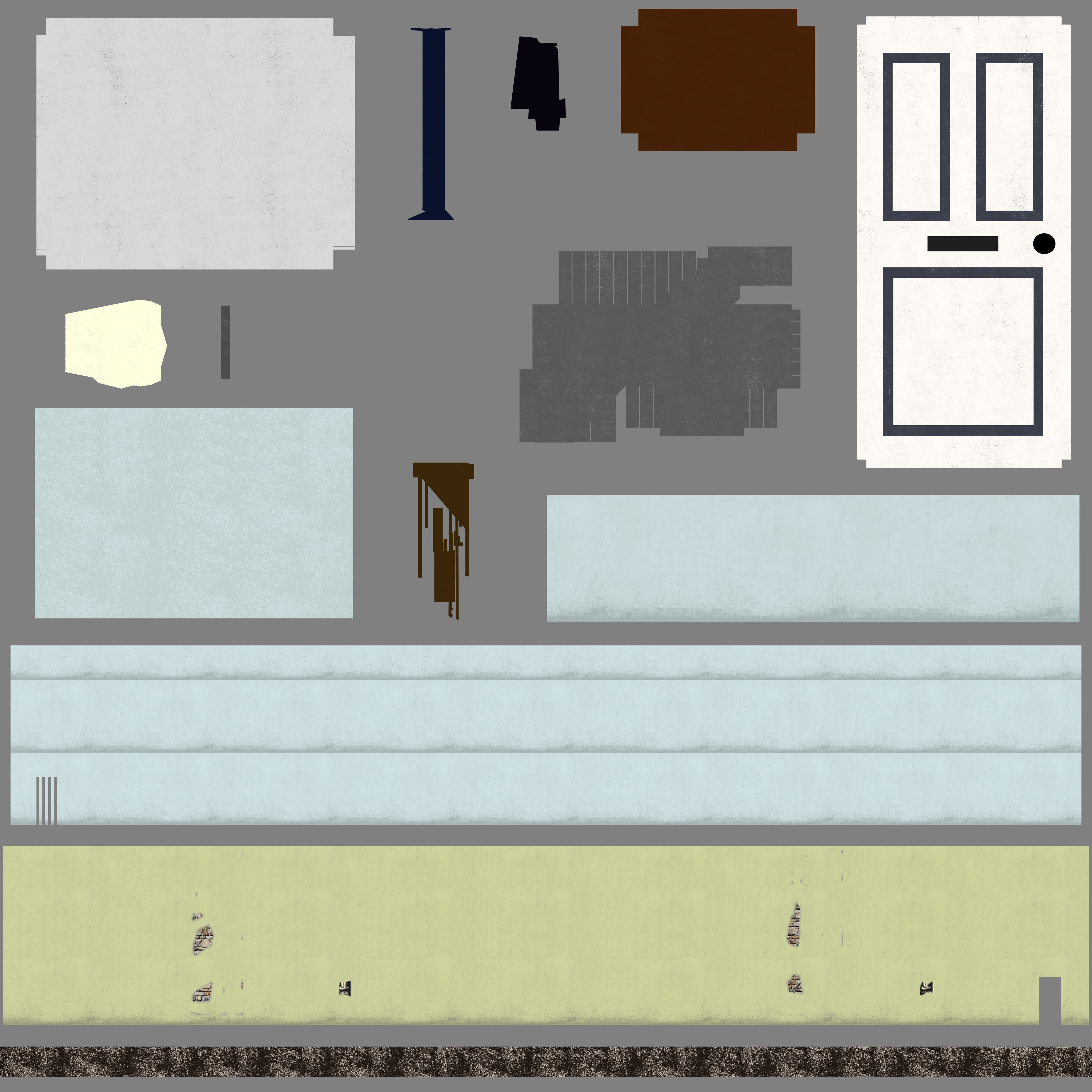 Interior and Exterior Buildings 3D model_44