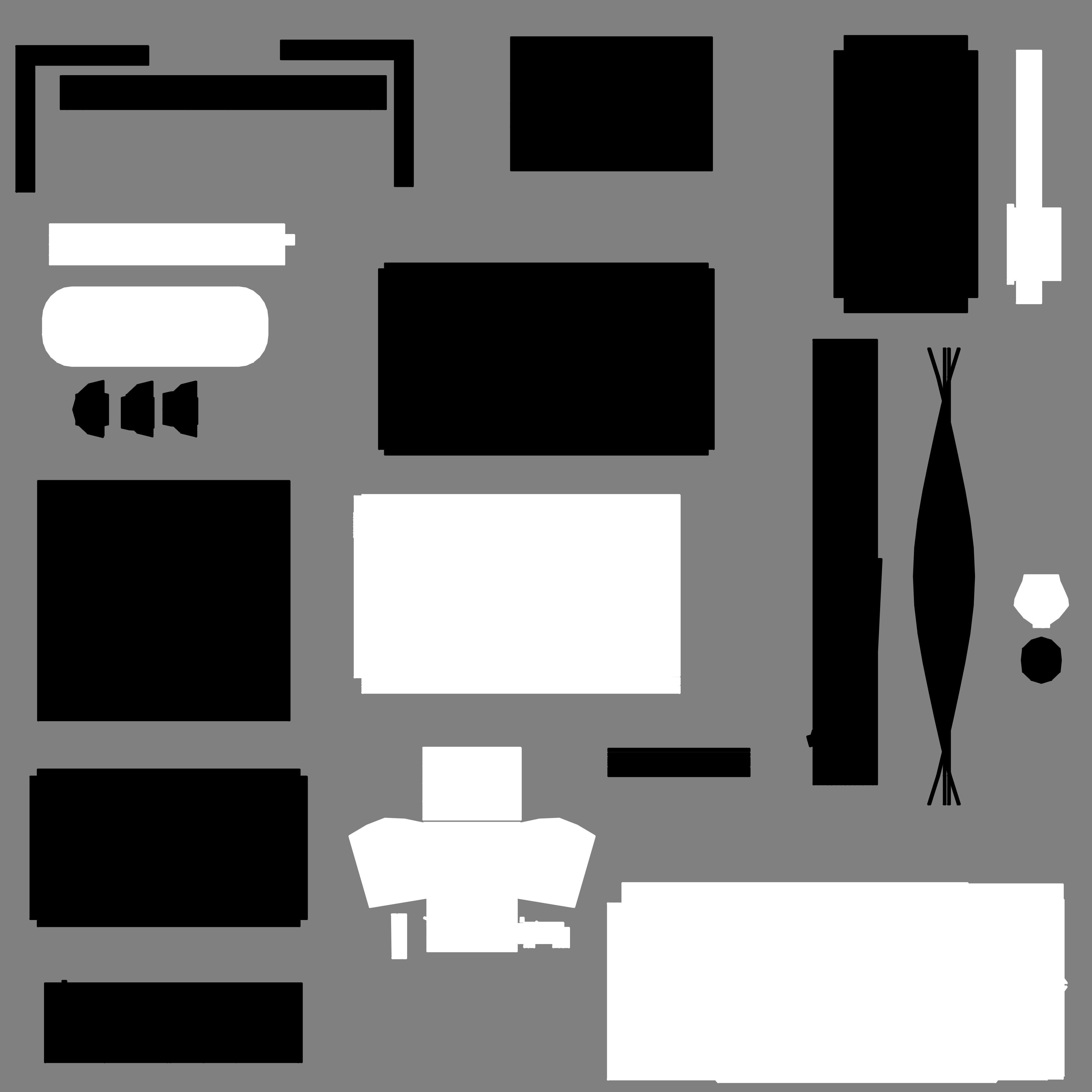 Interior and Exterior Buildings 3D model_56