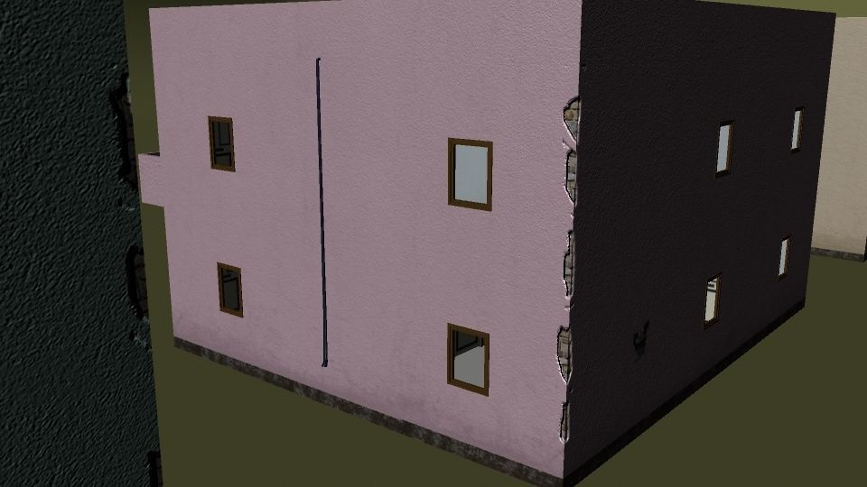 Interior and Exterior Buildings 3D model_11