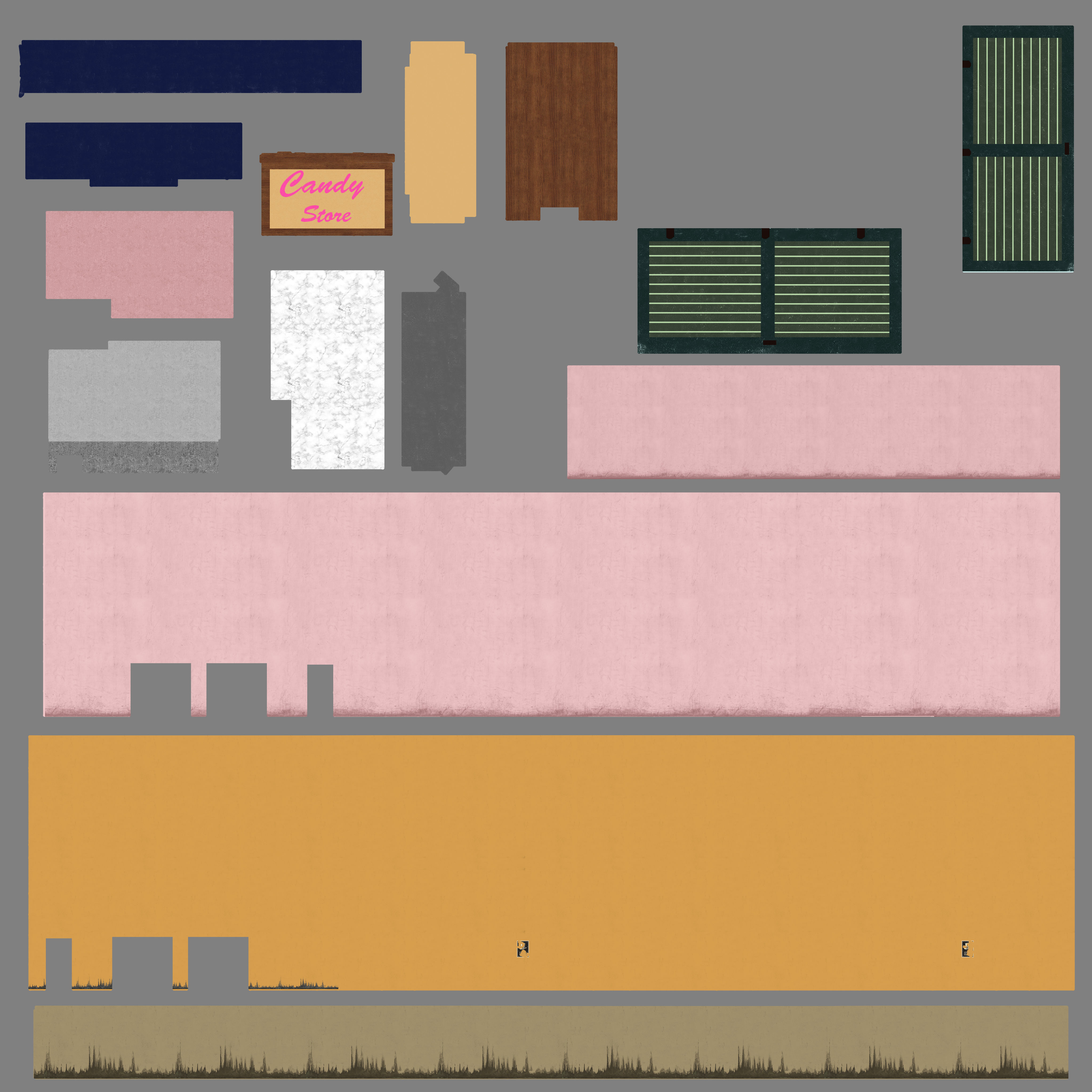 Interior and Exterior Buildings 3D model_32