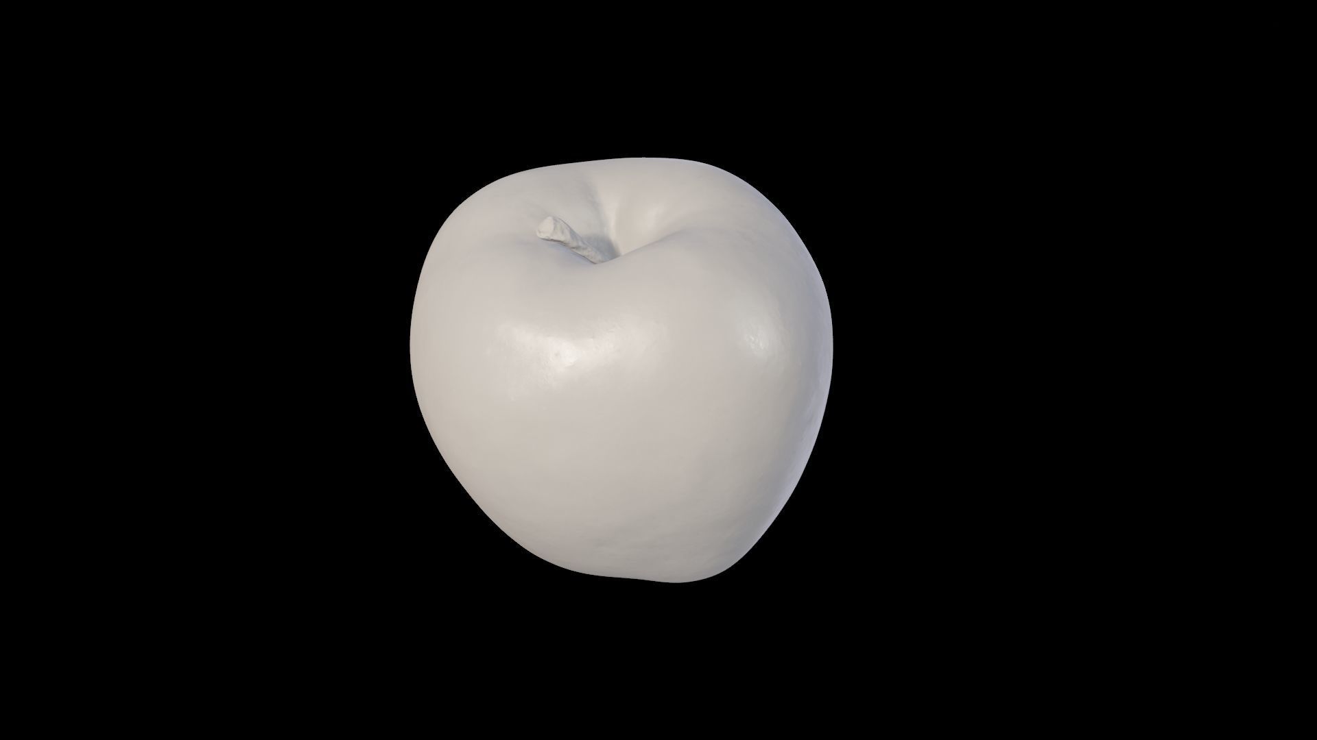 Redchief apple  Low-poly 3D model_7