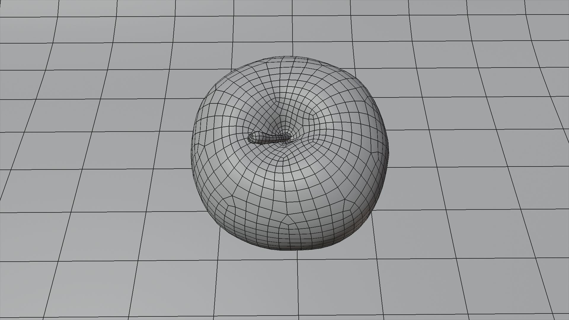 Redchief apple  Low-poly 3D model_11