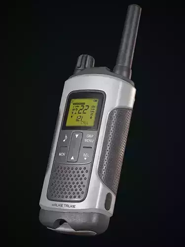 Walkie Talkie Radio Low-poly 3D model