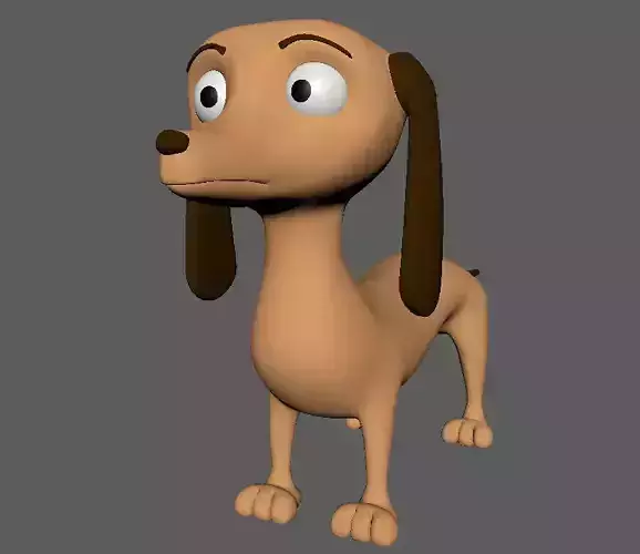Dog cartoon dachshund 