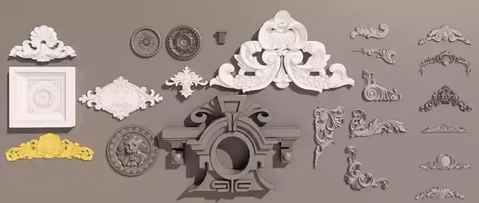 Architectural kit bash 3D model 3D revit model