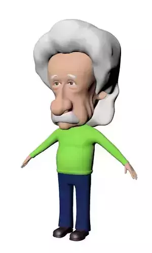 Albert Einstein Cartoon Caricature