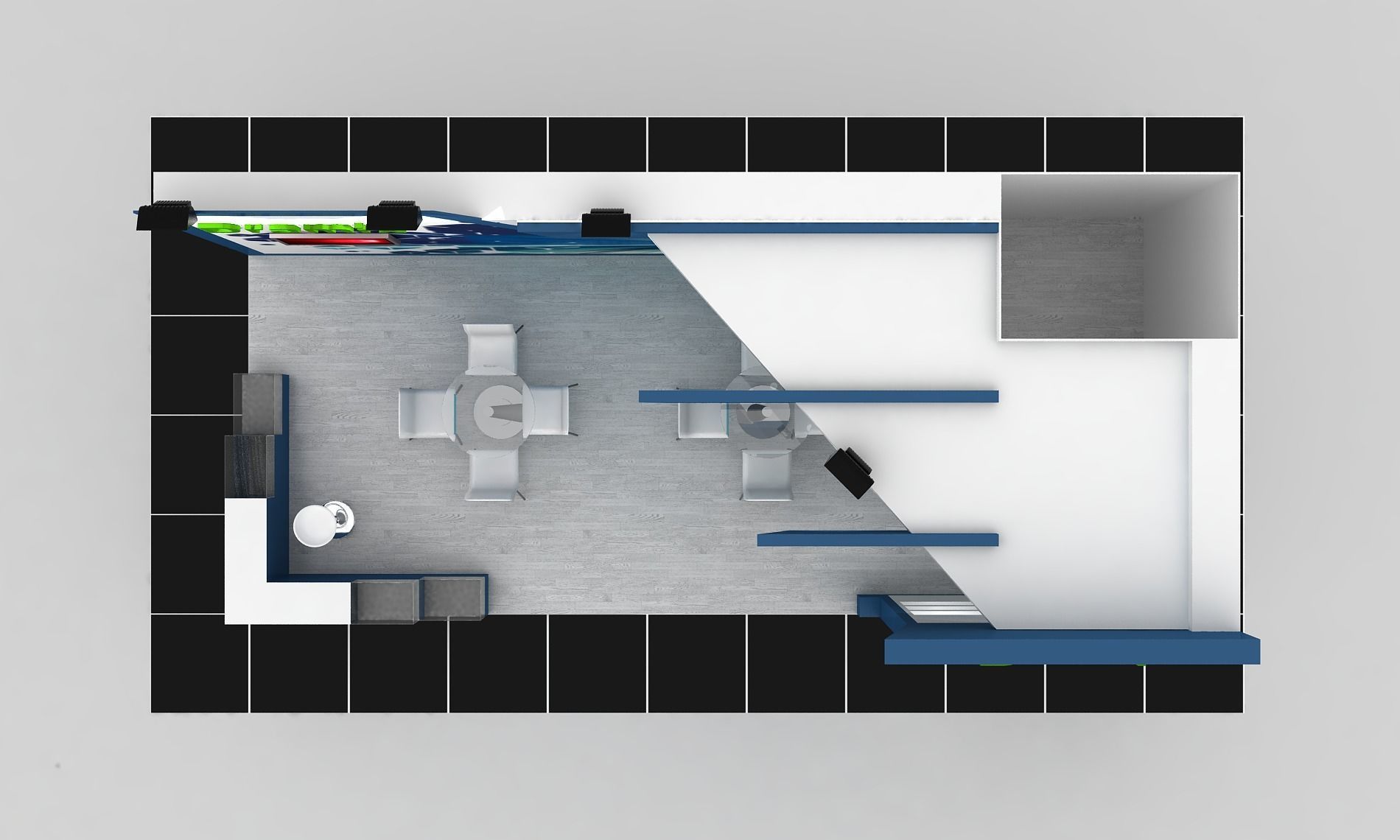 Beka Size 9 m x 4 m  Height 400 cm 3D model_3