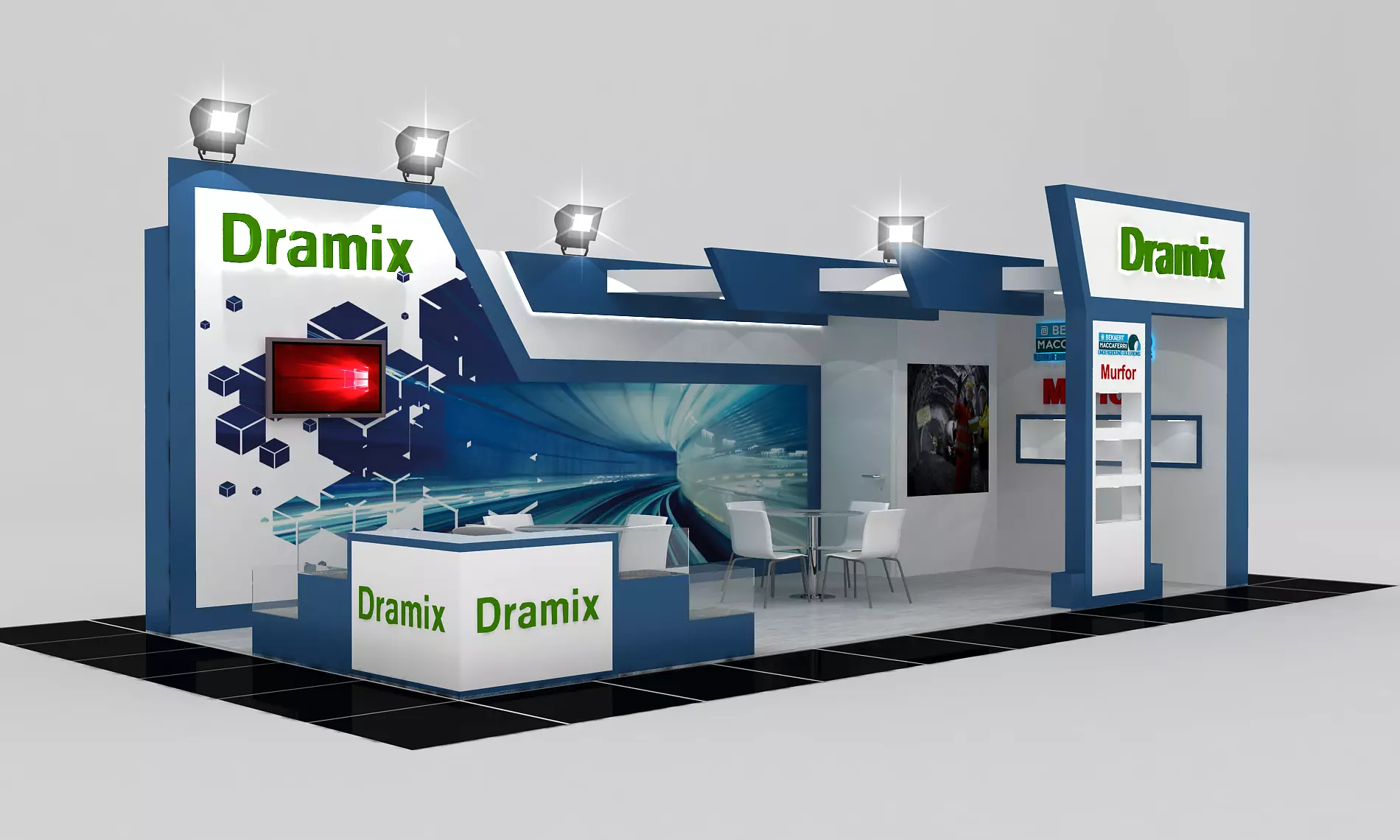 Beka Size 9 m x 4 m  Height 400 cm 3D model_0