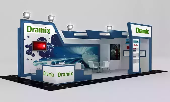 Beka Size 9 m x 4 m  Height 400 cm 3D model