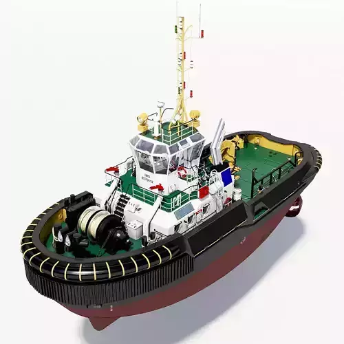 Tugboat   hquality 3D model