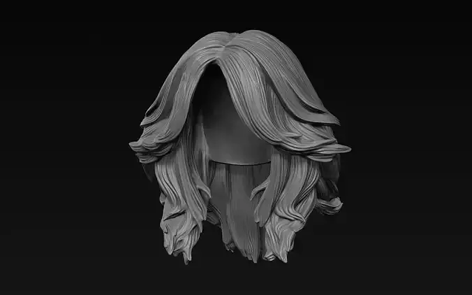 Hair 26 3D model