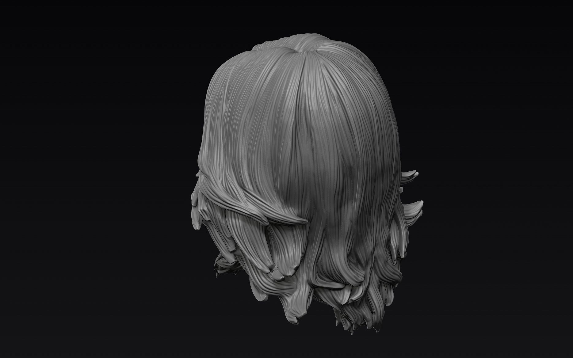 Hair 26 3D model_5