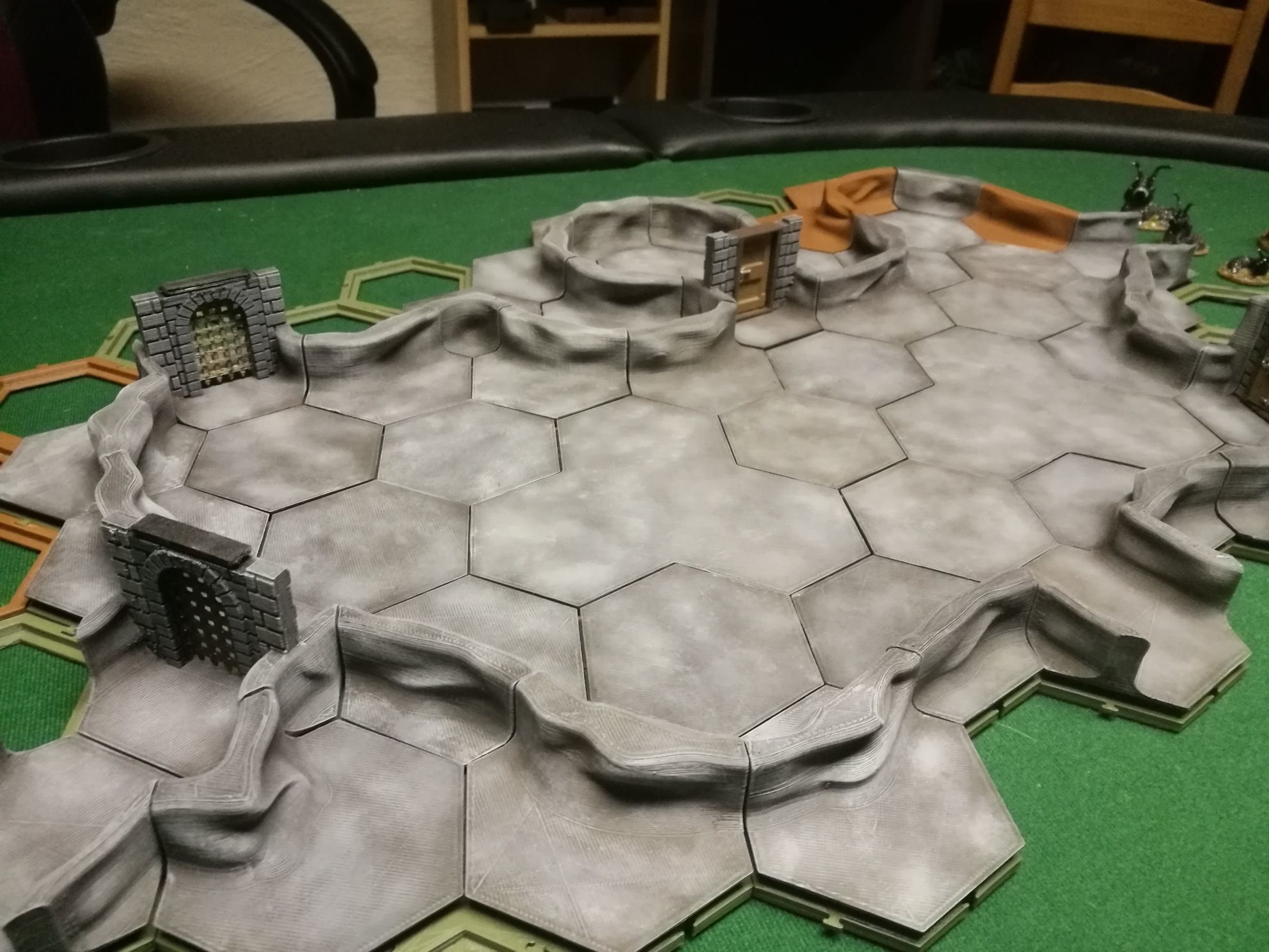 HC12 Base set 3D print cave dungeon for Dnd 28mm 3D print model_8