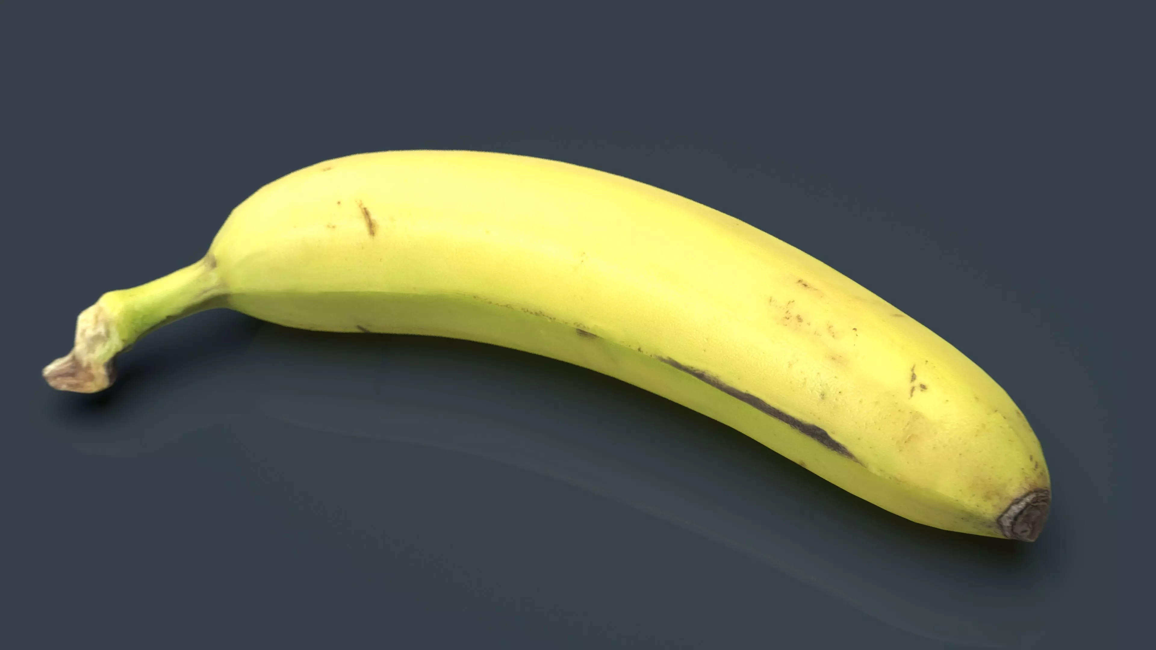 PLATANO banana Low-poly 3D model_0
