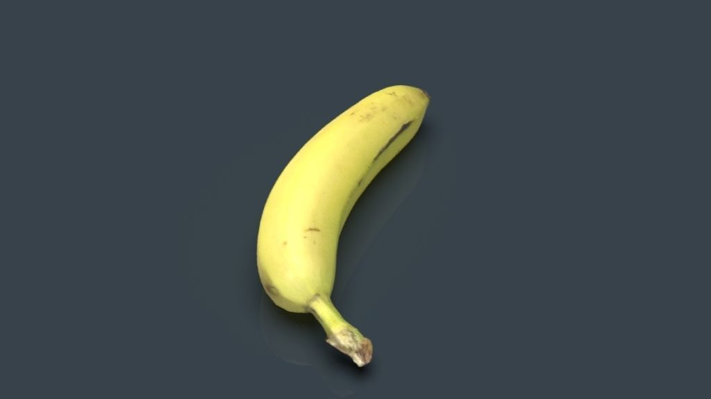 PLATANO banana Low-poly 3D model_13