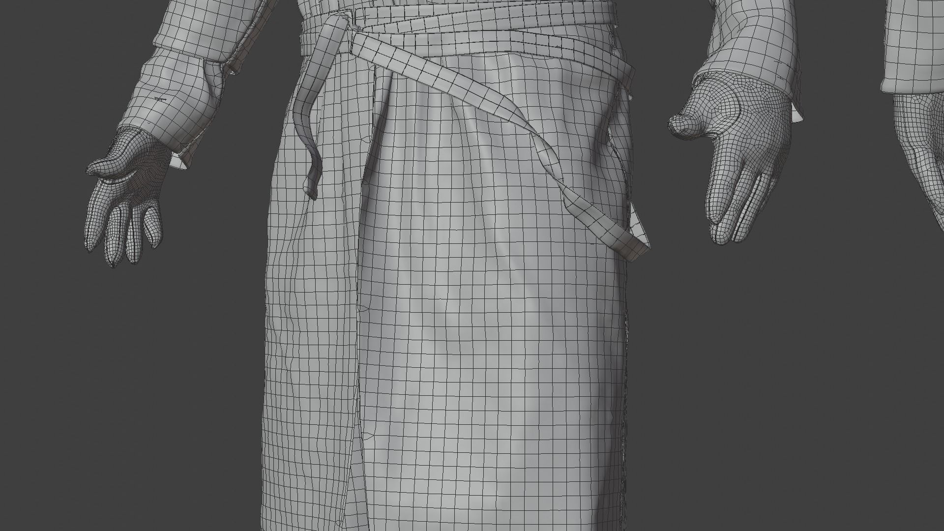 SOLDIER Medieval infantryman 3D model_38