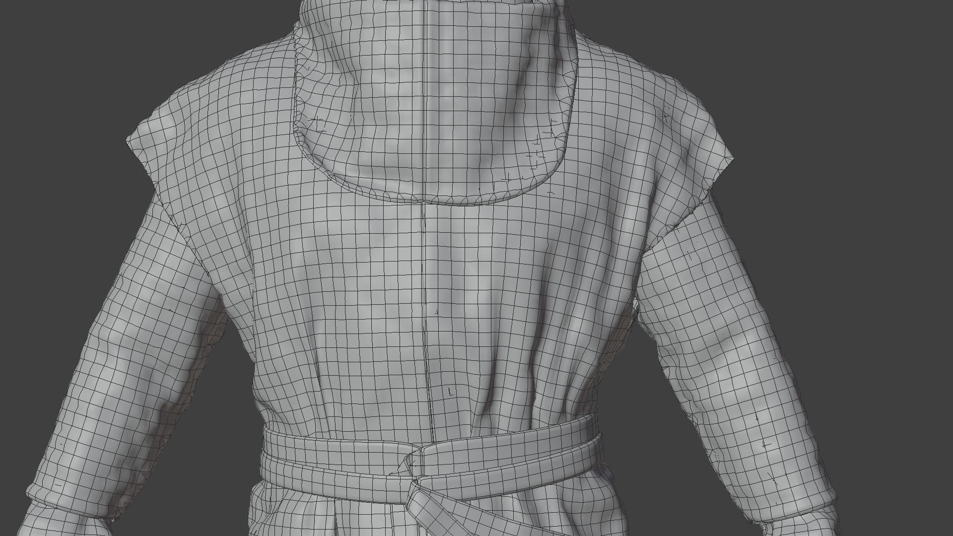 SOLDIER Medieval infantryman 3D model_49