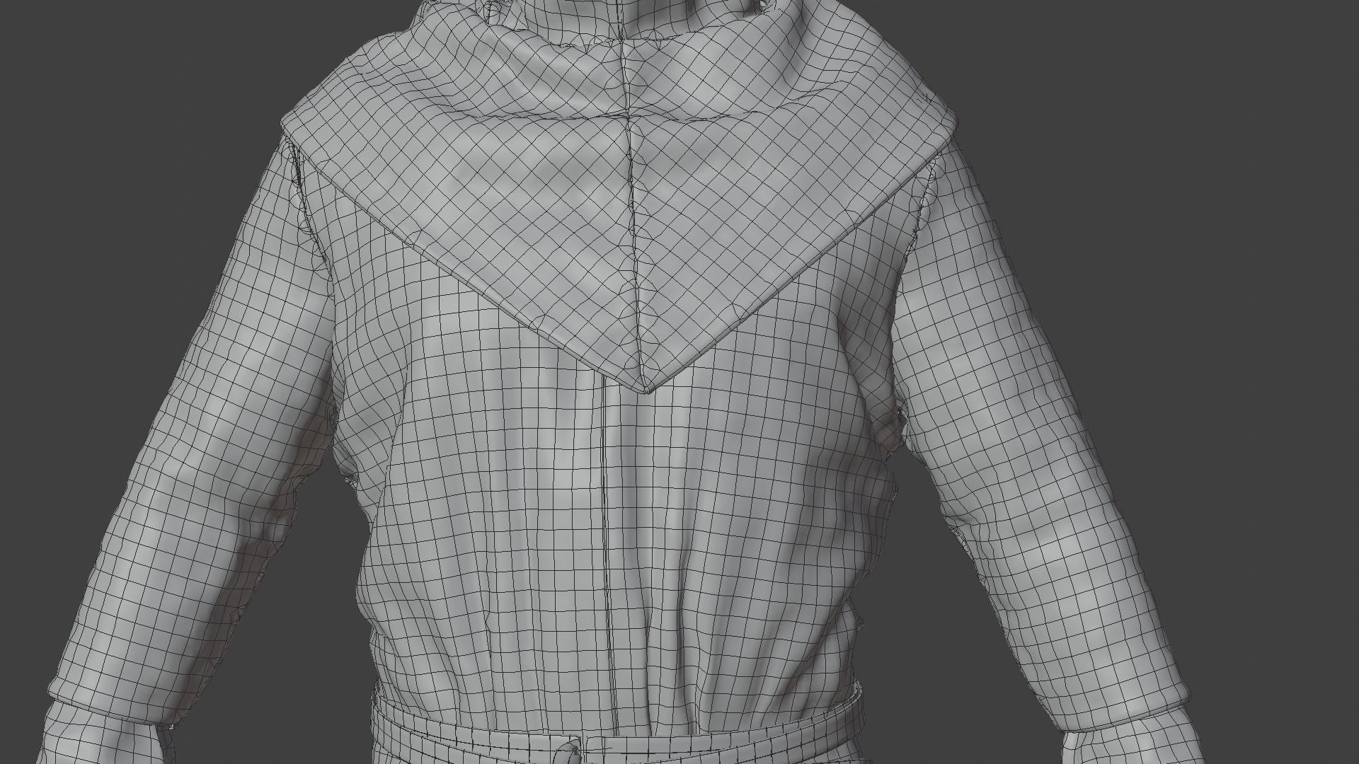 SOLDIER Medieval infantryman 3D model_37