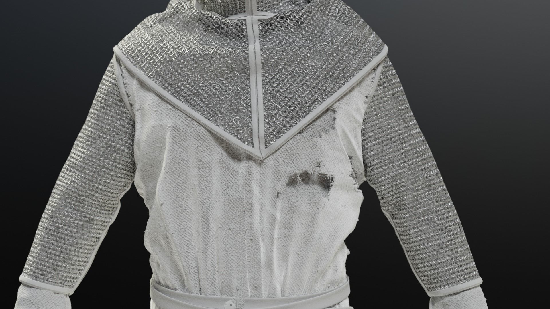 SOLDIER Medieval infantryman 3D model_30