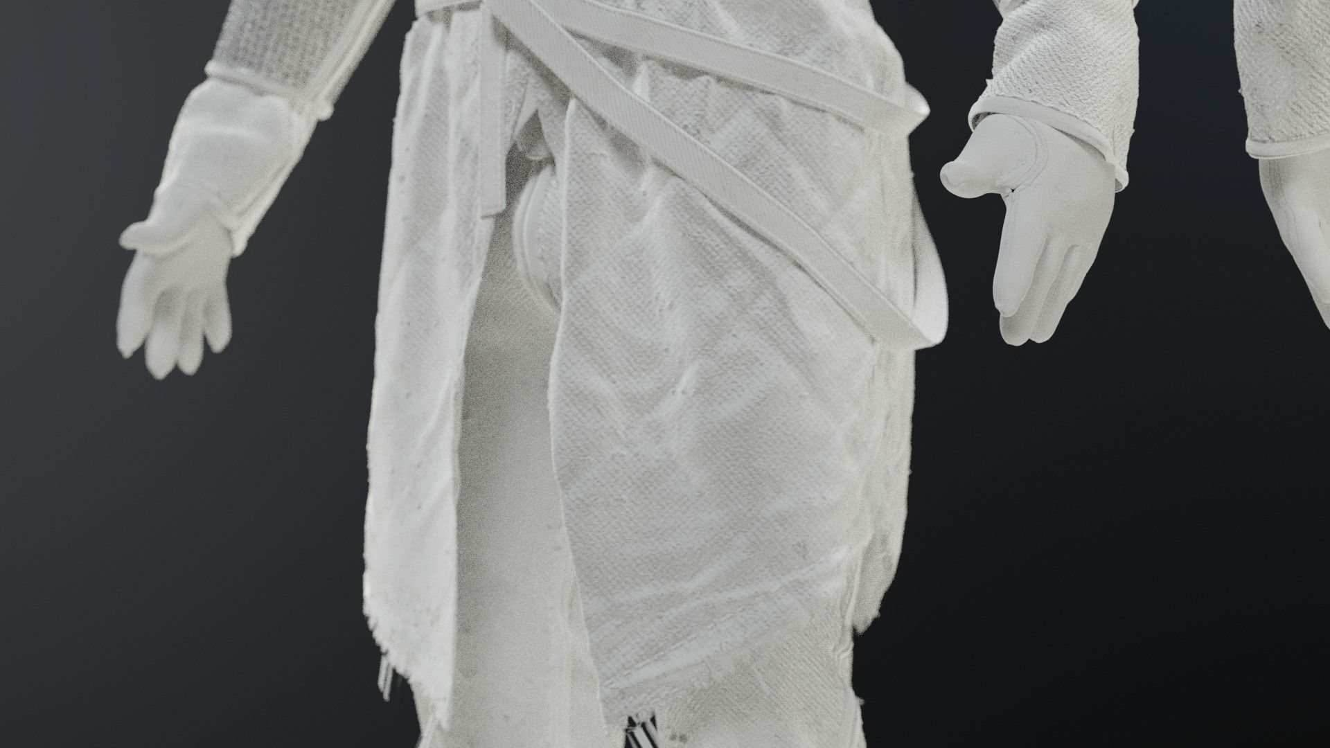 SOLDIER Medieval infantryman 3D model_35