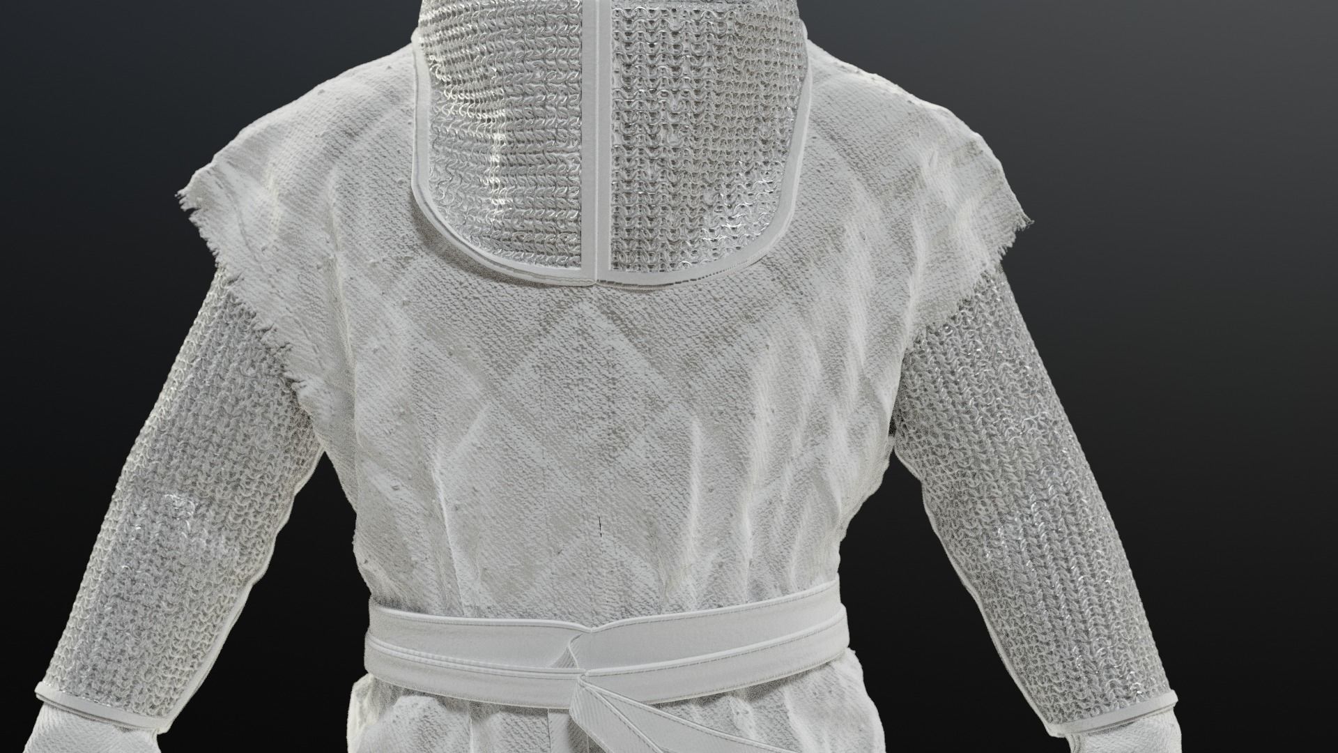 SOLDIER Medieval infantryman 3D model_34