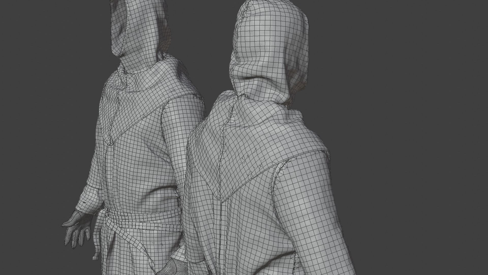 SOLDIER Medieval infantryman 3D model_39