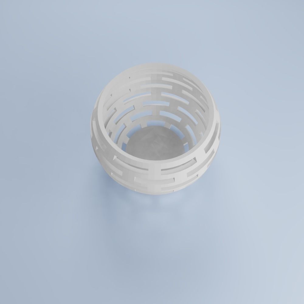 Housedecoration - Tealightholder 3D print model_3