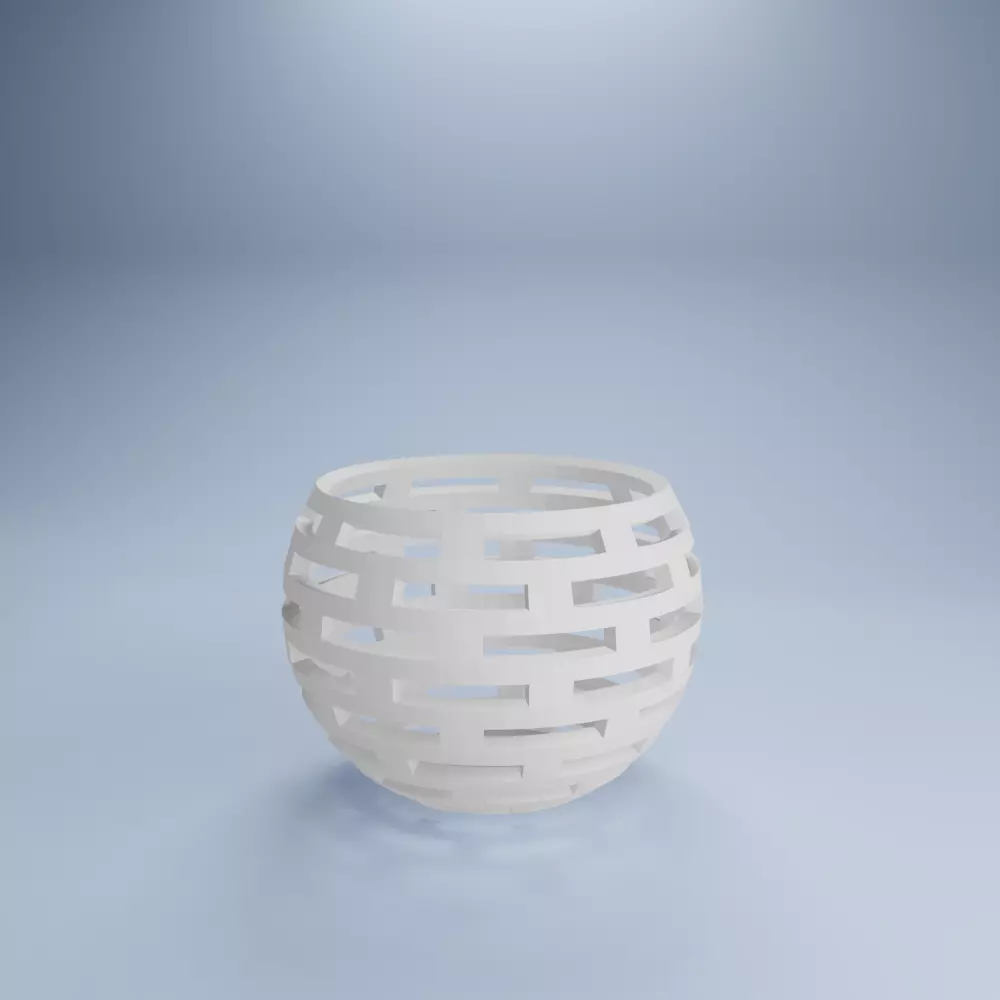 Housedecoration - Tealightholder 3D print model_0