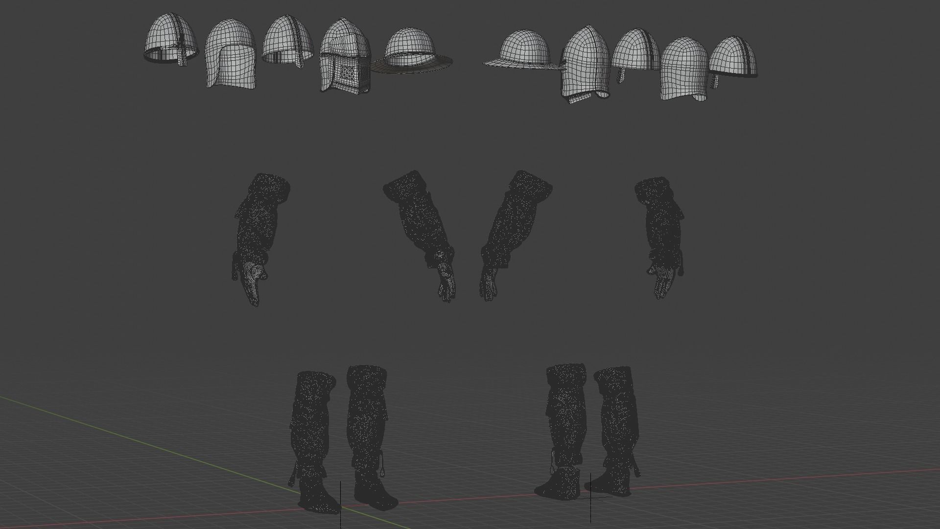 SOLDIER Medieval Knight 3D model_34