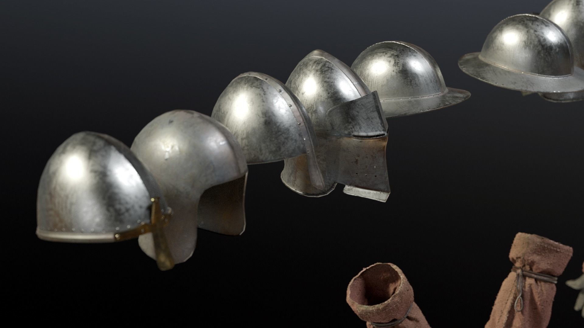 SOLDIER Medieval Knight 3D model_14