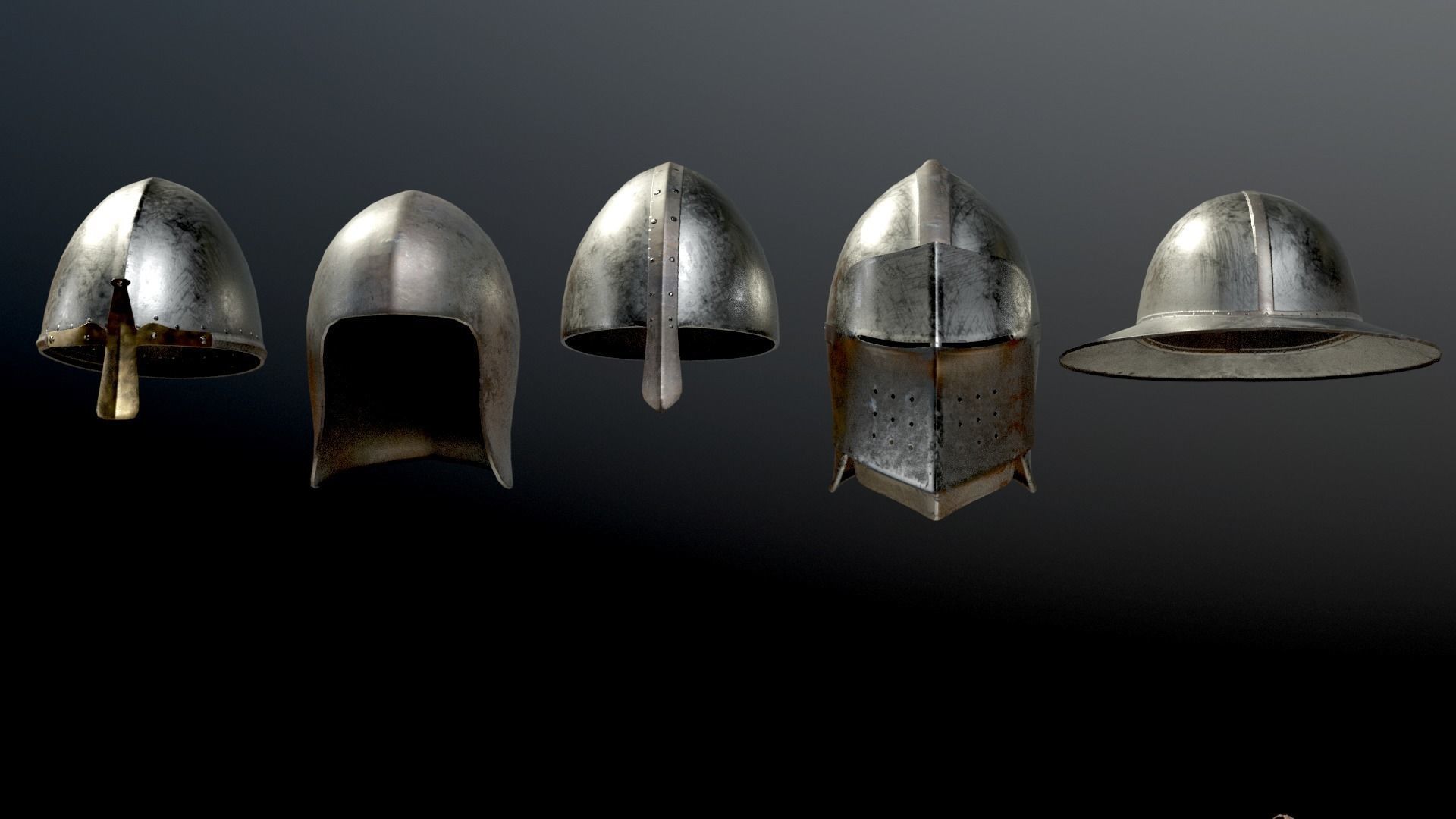 SOLDIER Medieval Knight 3D model_18