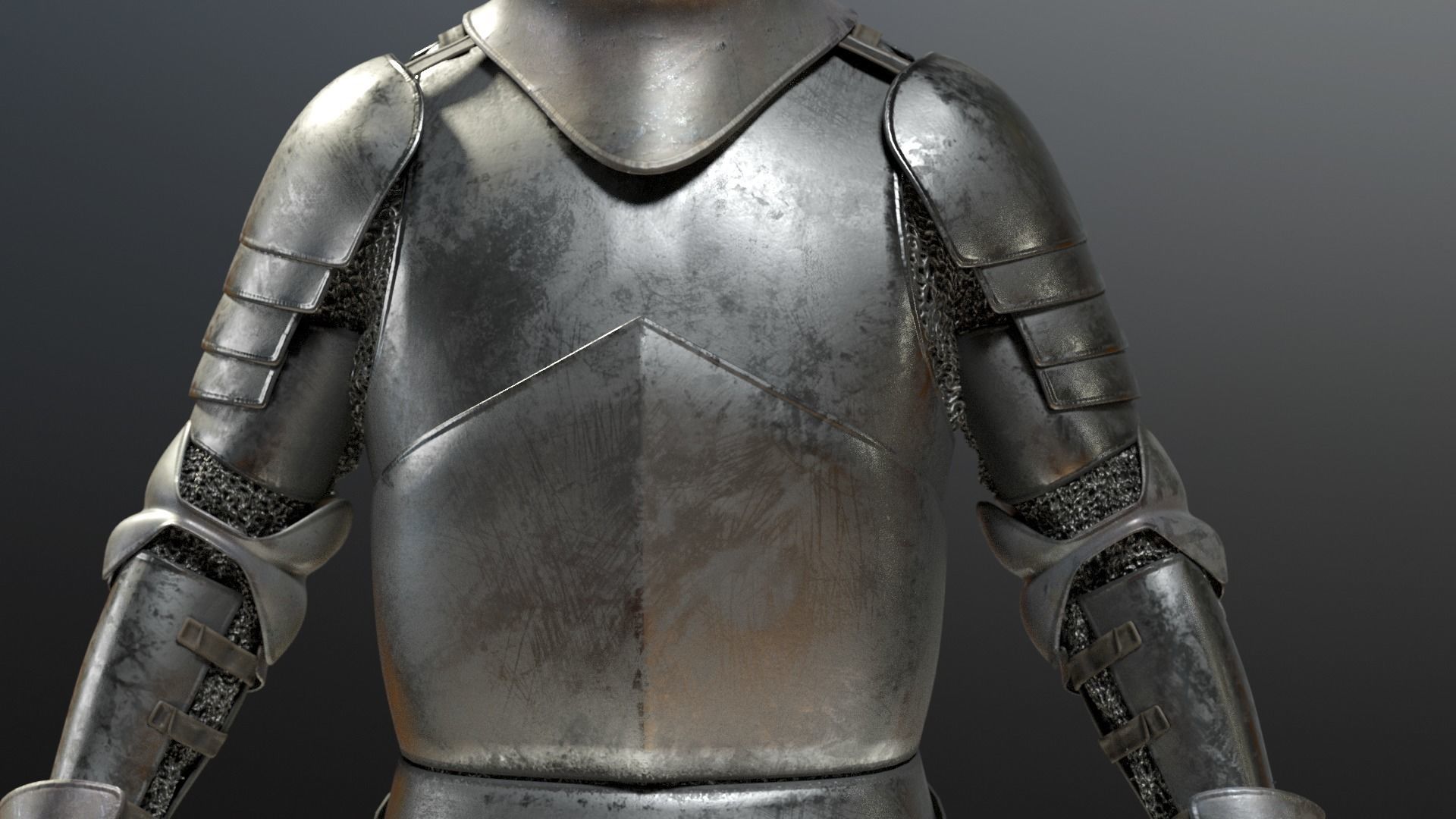 SOLDIER Medieval Knight 3D model_7