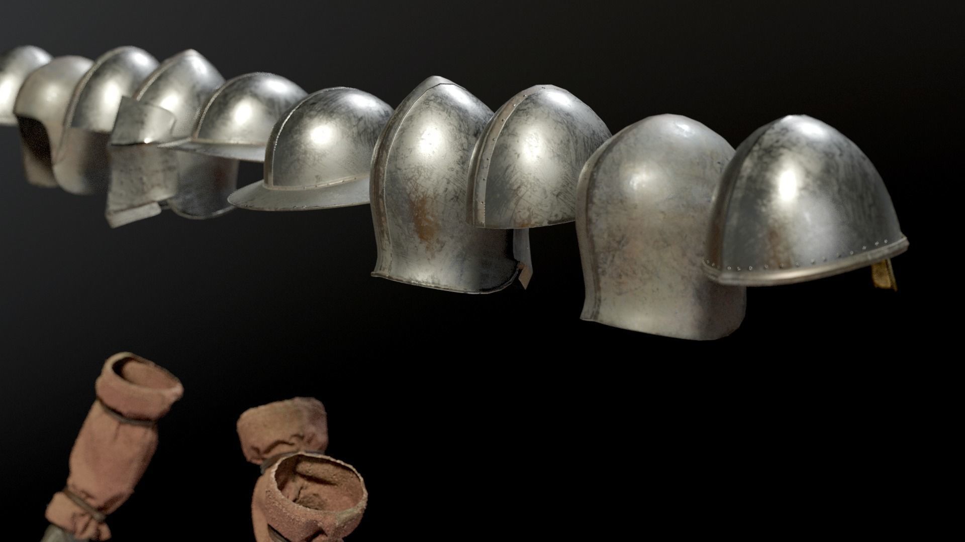 SOLDIER Medieval Knight 3D model_15