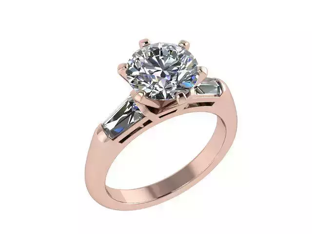Shoulder Armored Rose Ring 