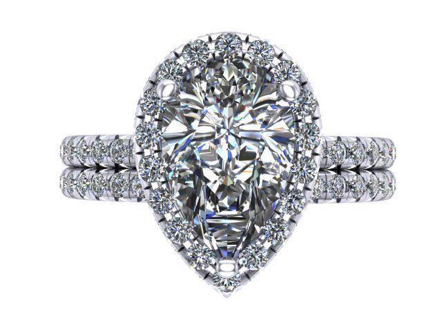 Smaller Head Armored Ring Number 149 3D print model_8