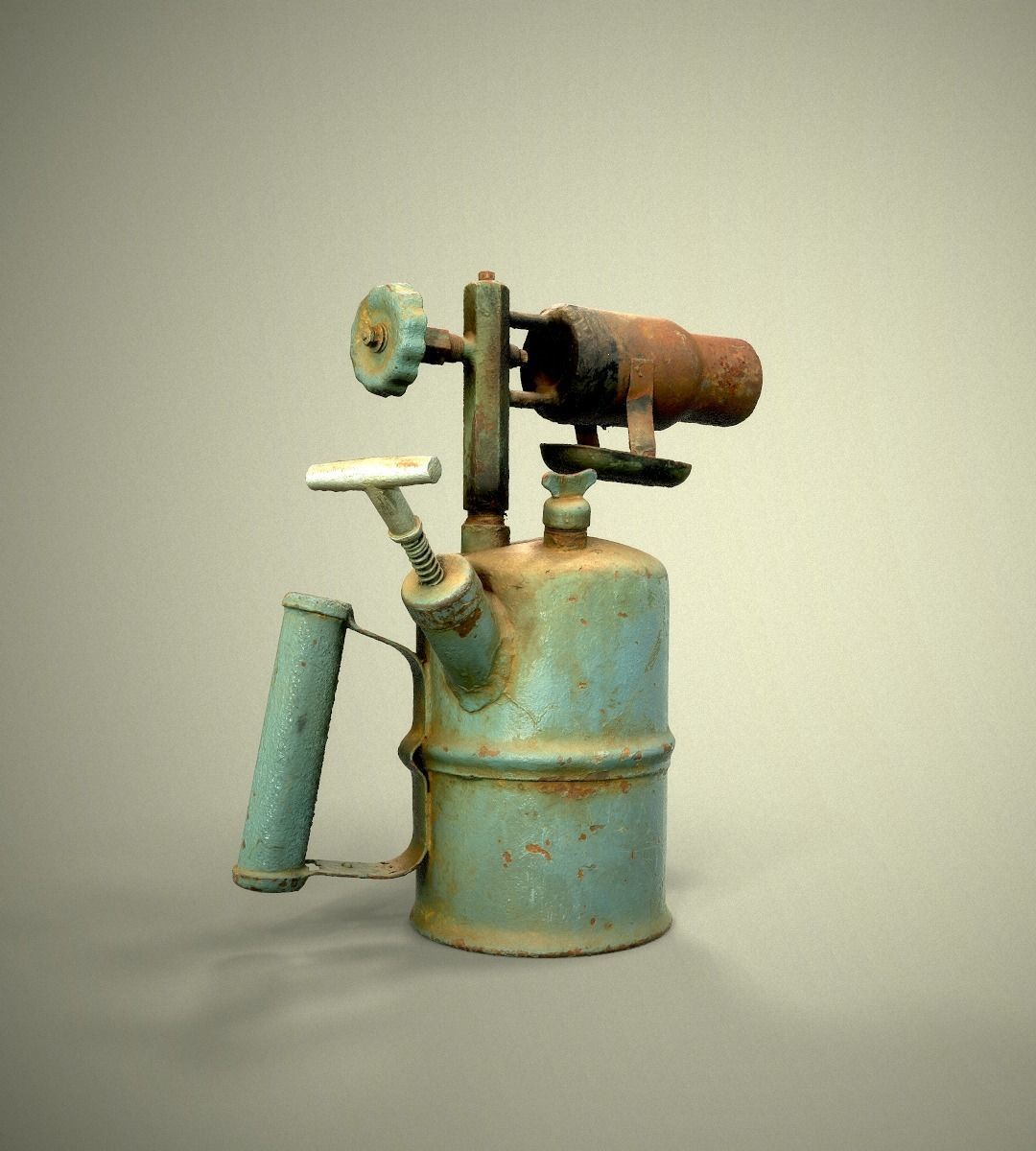 Old Blowtorch 3D model_7