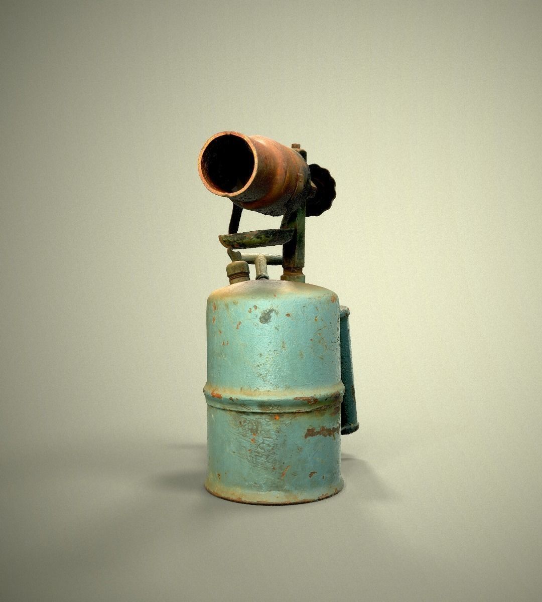 Old Blowtorch 3D model_3