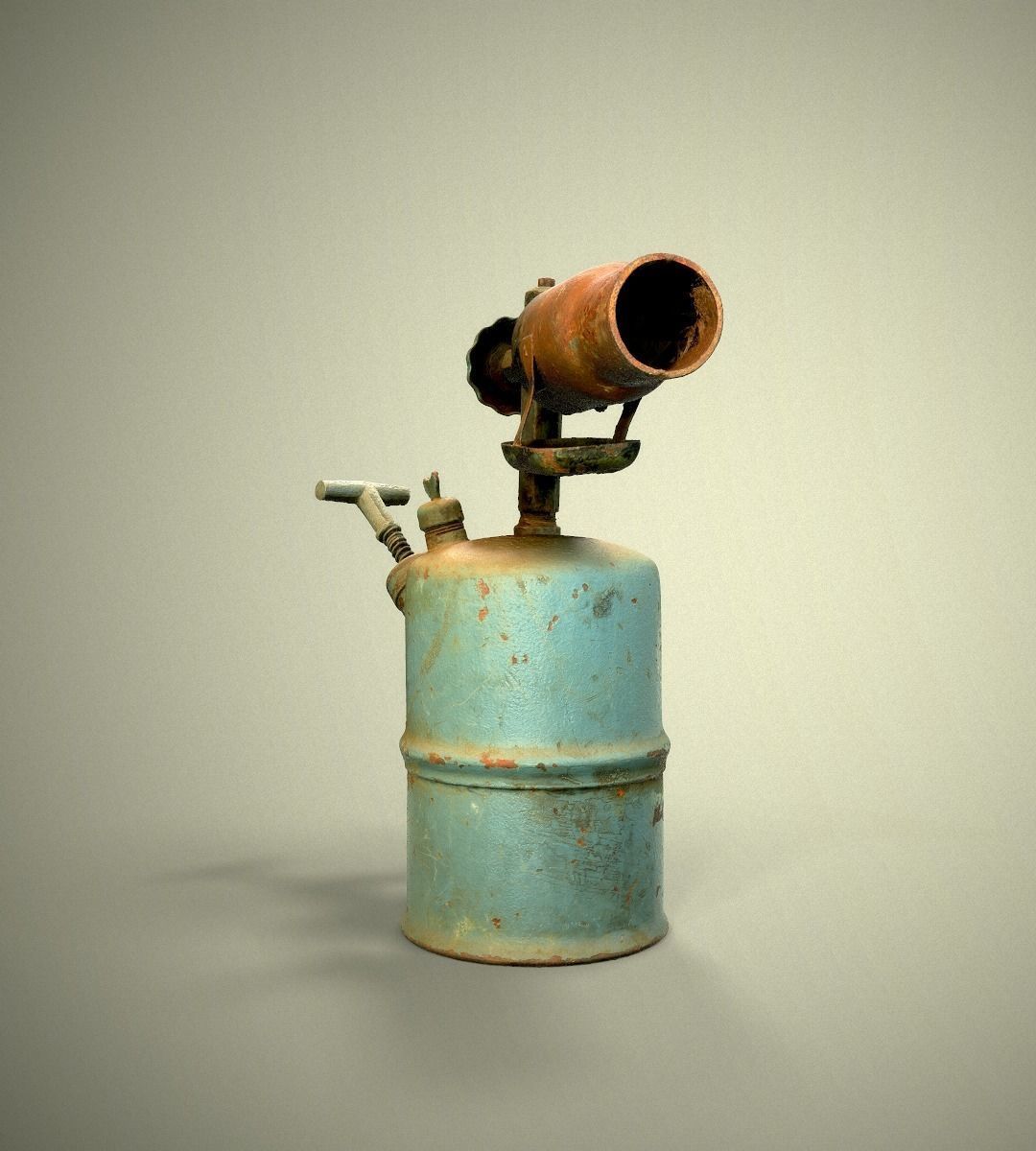 Old Blowtorch 3D model_4
