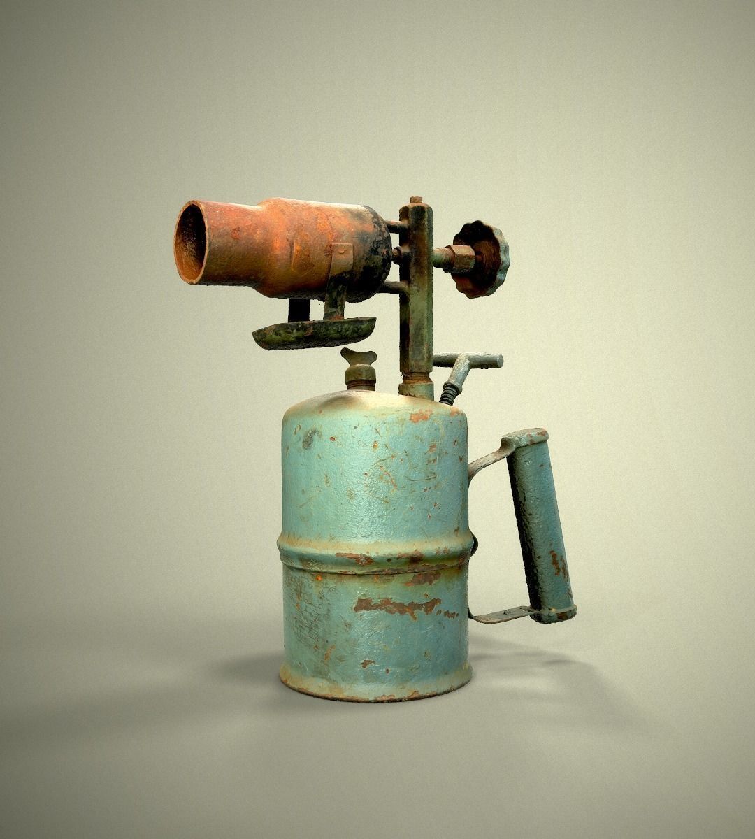 Old Blowtorch 3D model_2
