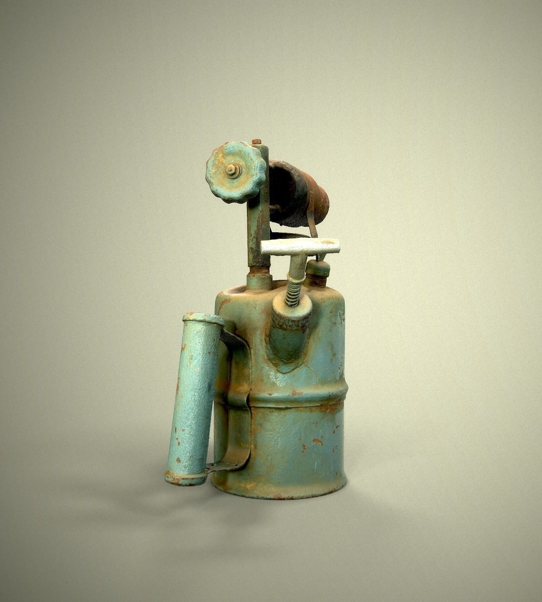 Old Blowtorch 3D model_8