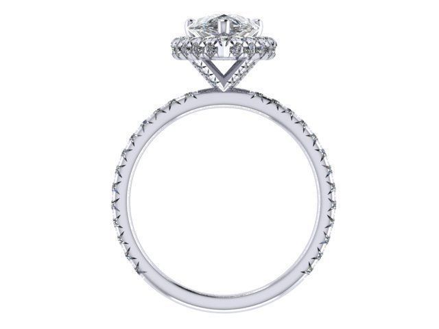 Super Armored Head Ring 3D print model_3