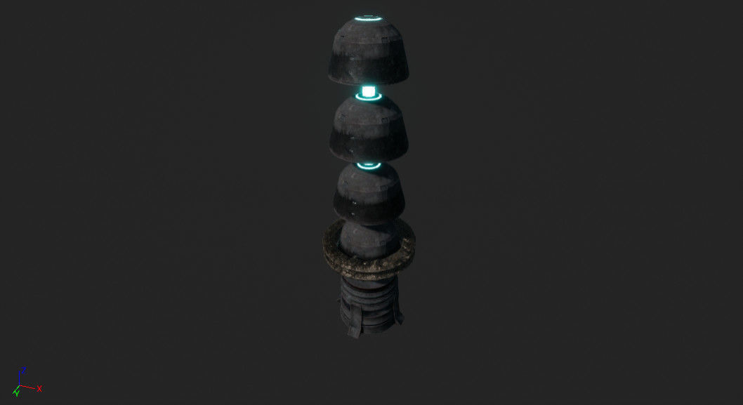 star wars sci-fi Mygeeto stuff Low-poly 3D model_3