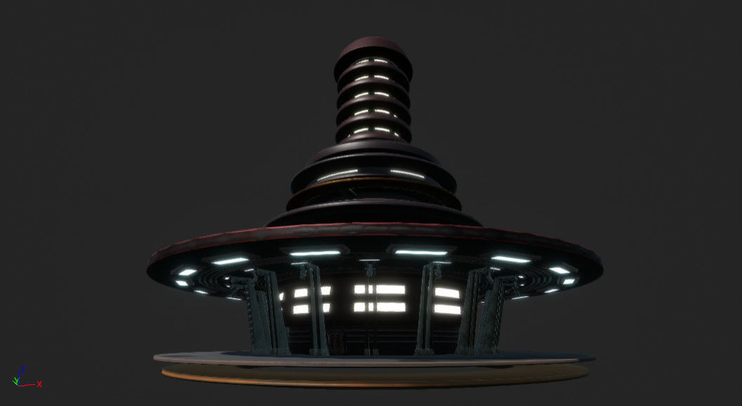 star wars sci-fi Mygeeto stuff Low-poly 3D model_4